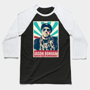 Vintage Retro  Jason Bonham Baseball T-Shirt